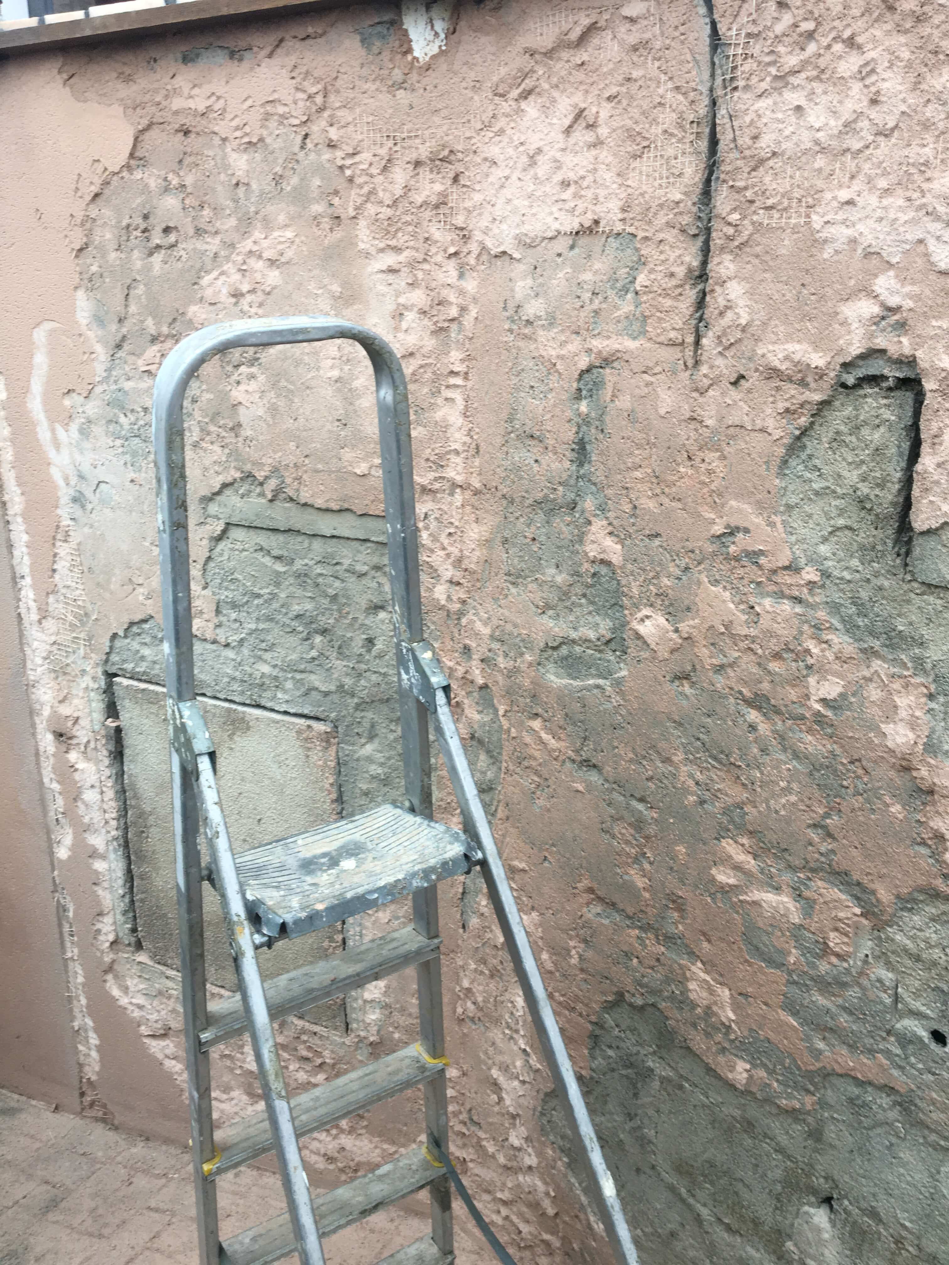 Mur décrépi