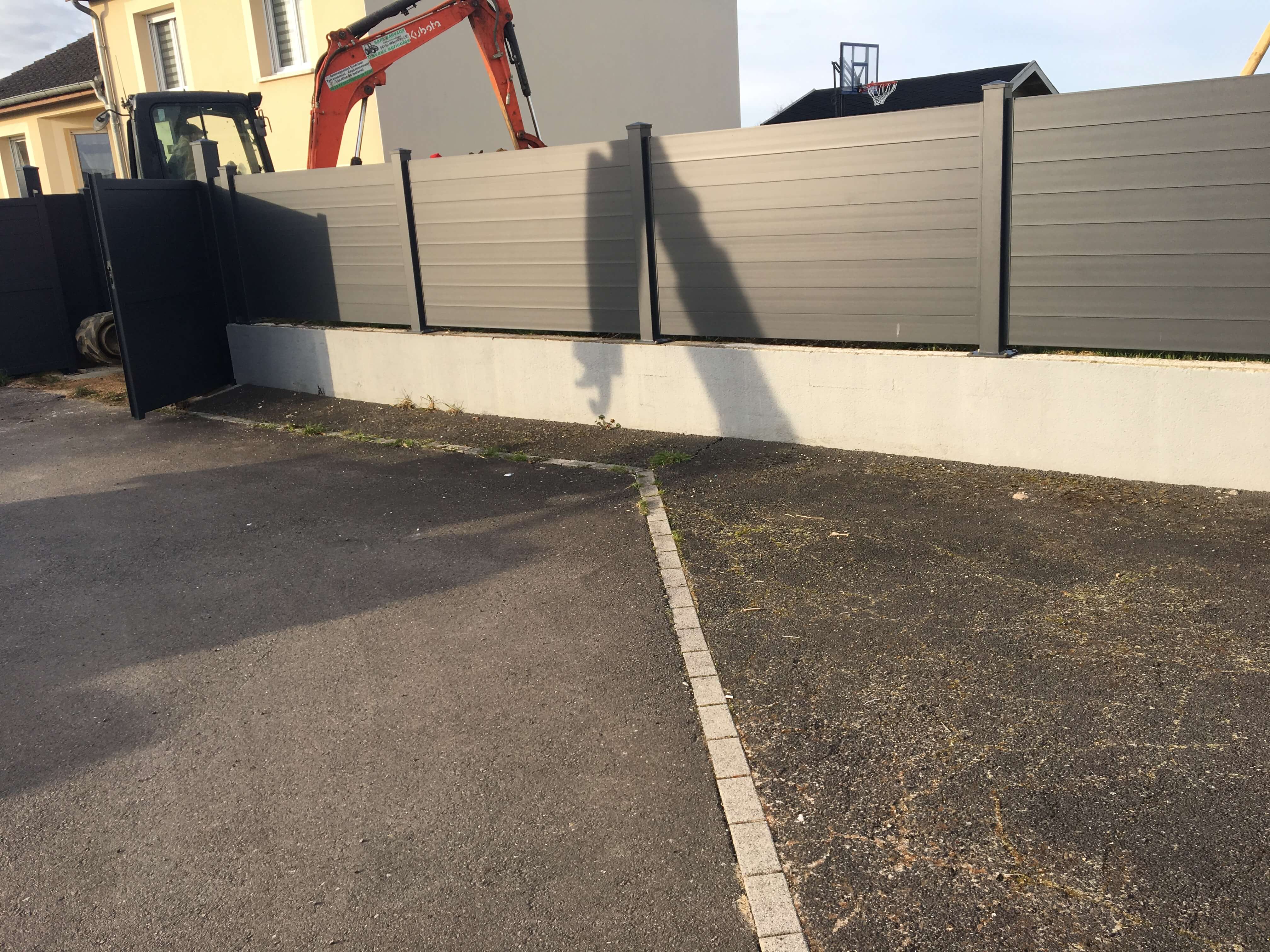Terrassement en cours